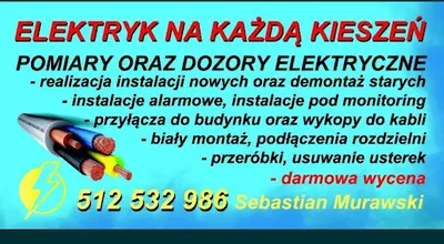 Elektryk Na Każda Kieszeń Starogard Gdański